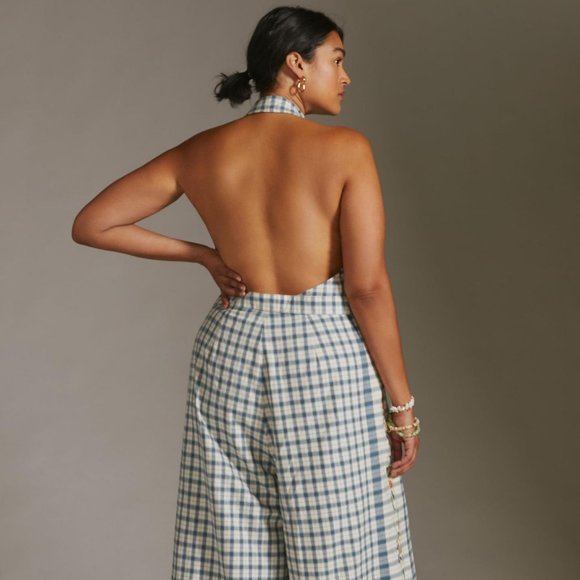 Anthro Picnic Jumpsuit - Picture 7 of 7